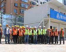沈陽金廊項目22-1地塊施工工作如火如荼，有序進行
